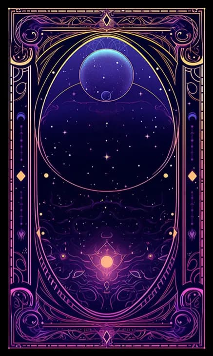 Cosmic card back