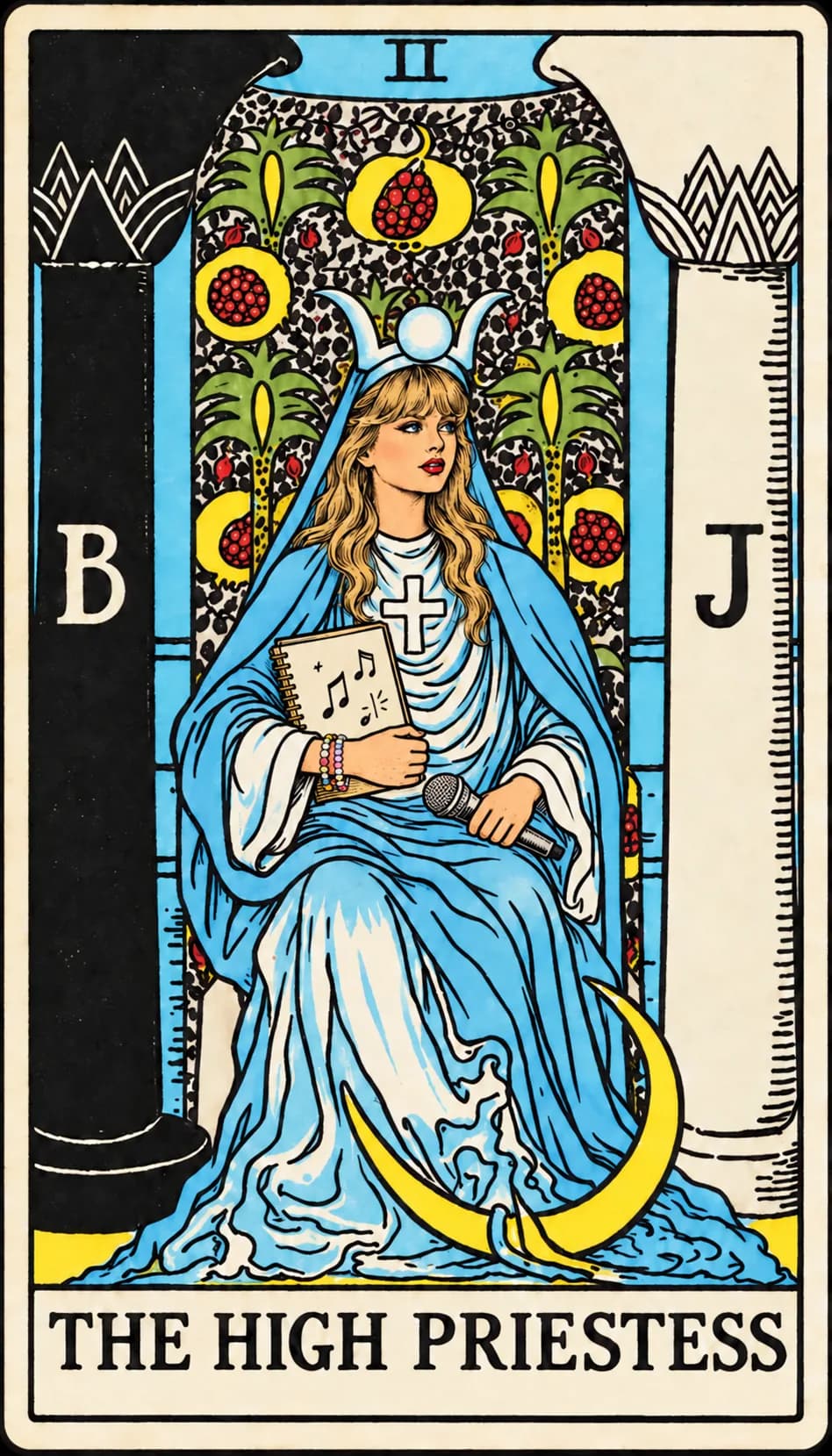 Taylor Swift as The High Priestess
