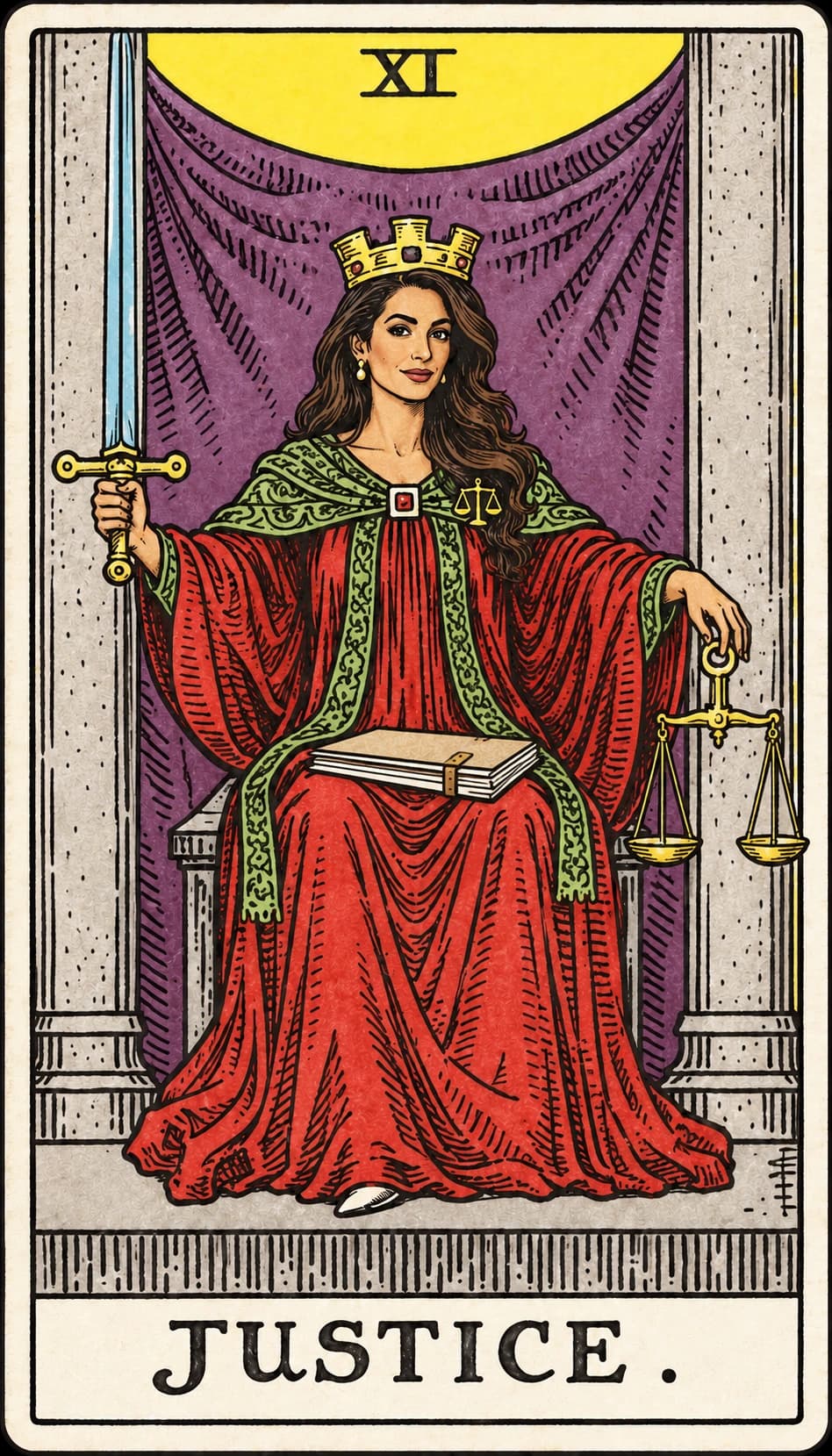 Amal Clooney as Justice