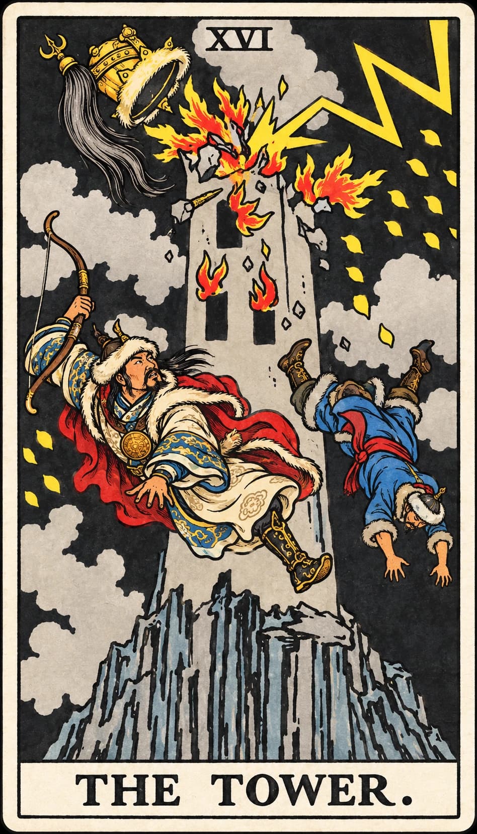 Genghis Khan as The Tower