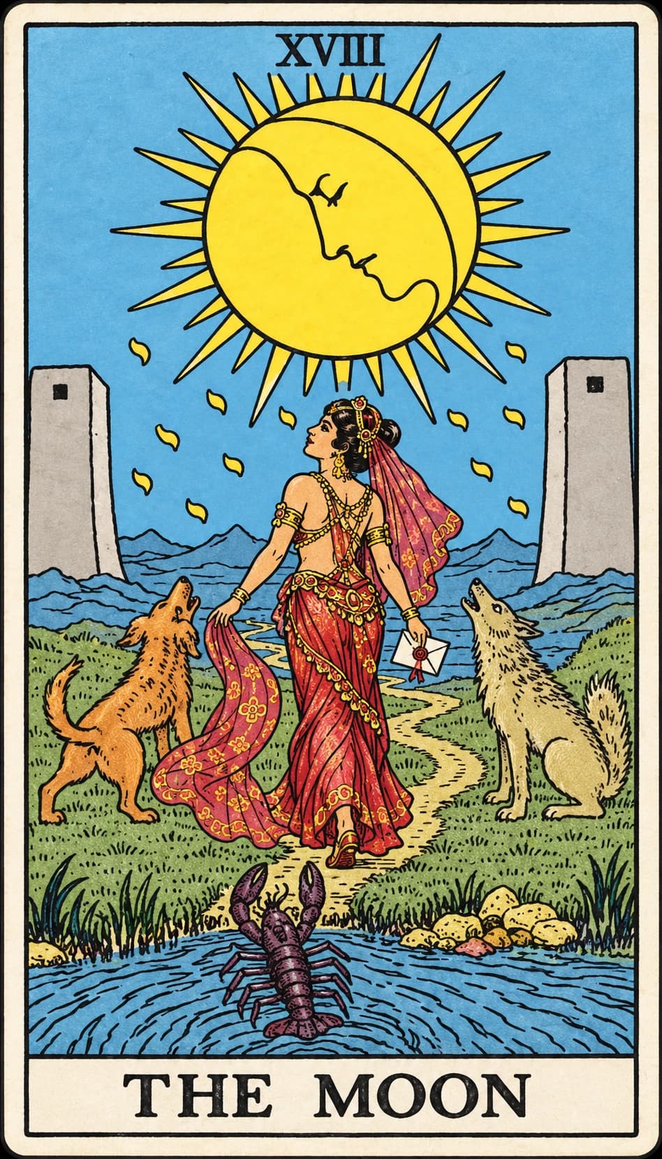 Mata Hari as The Moon
