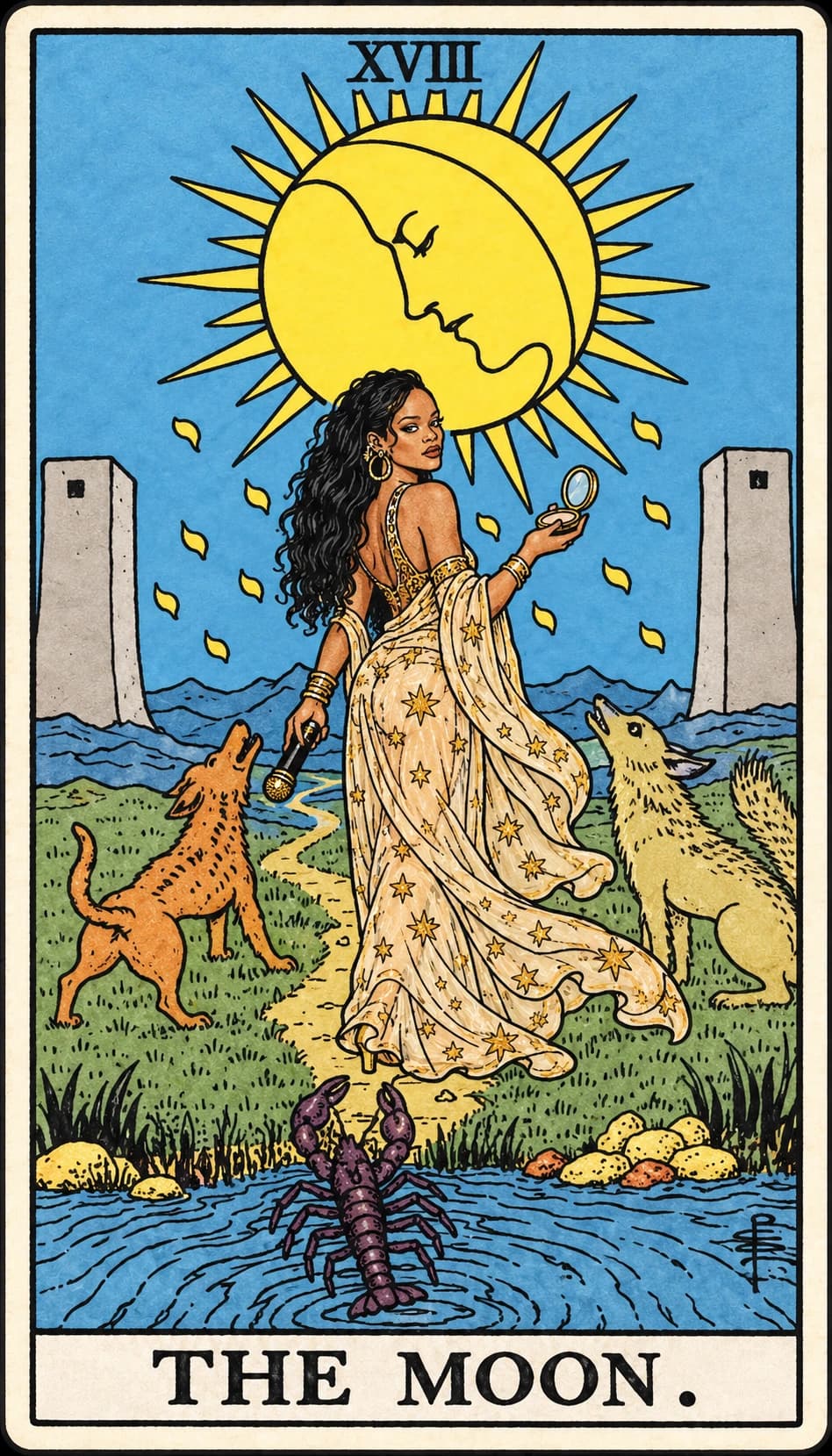 Rihanna as The Moon