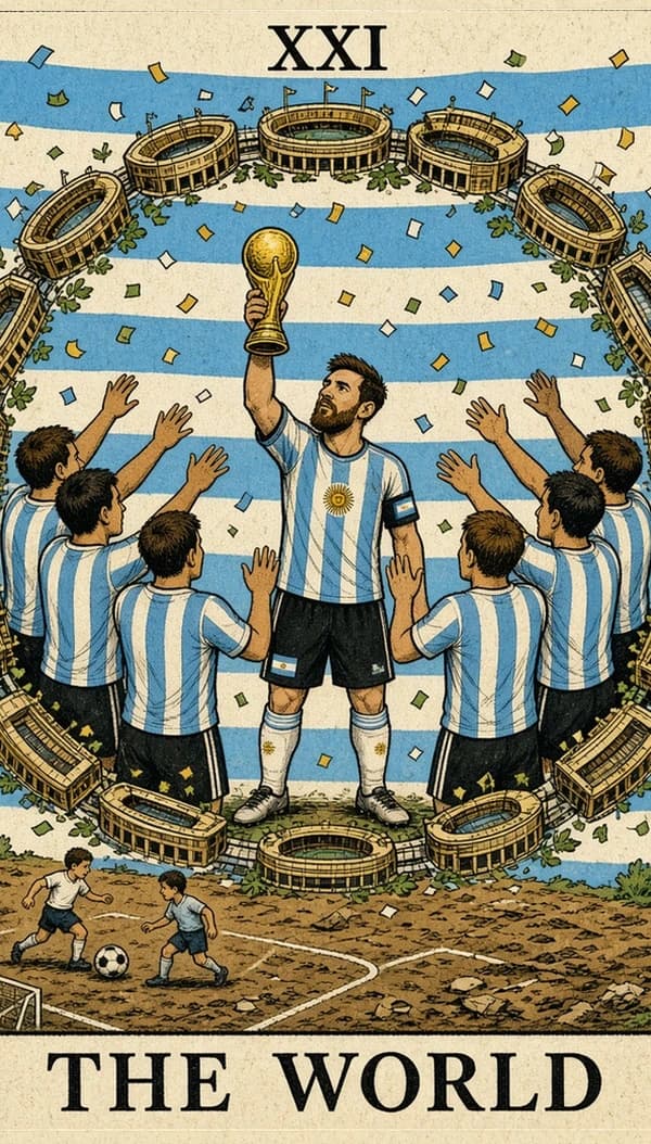 Lionel Messi as The World