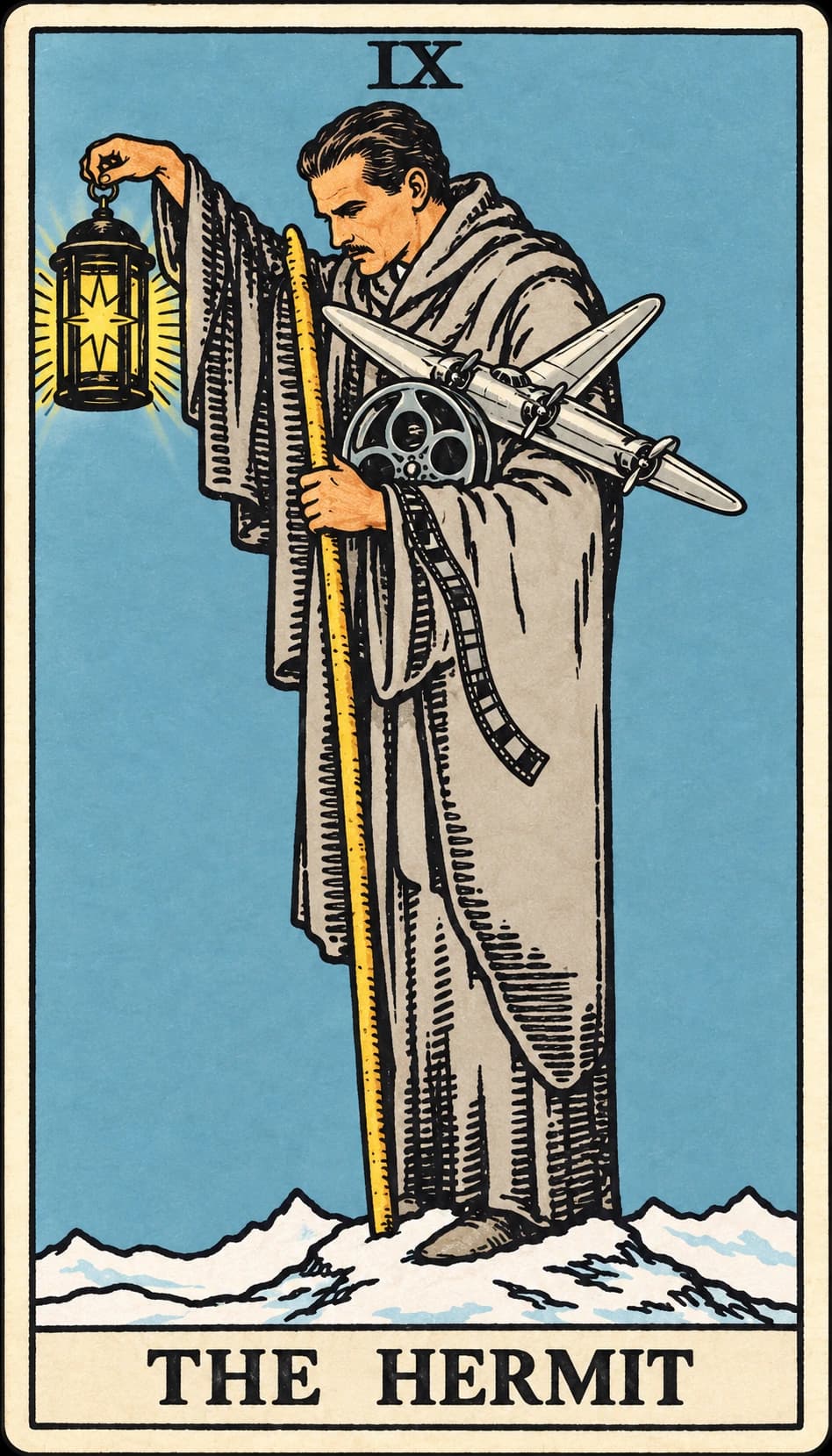 Howard Hughes as The Hermit