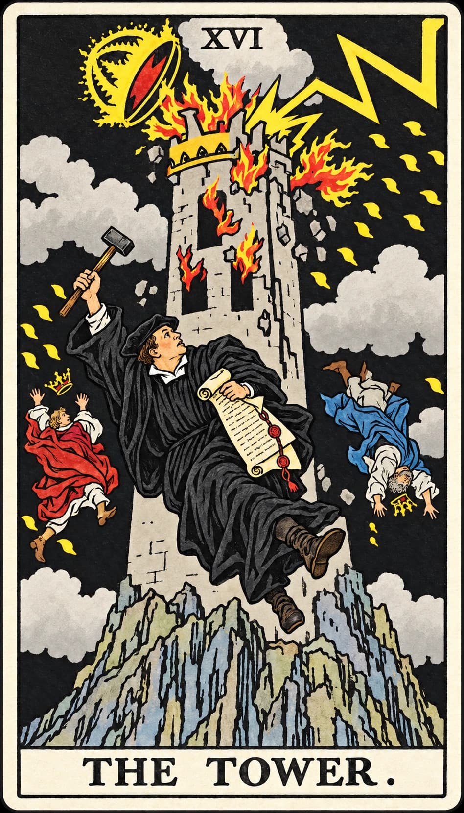 Martin Luther as The Tower
