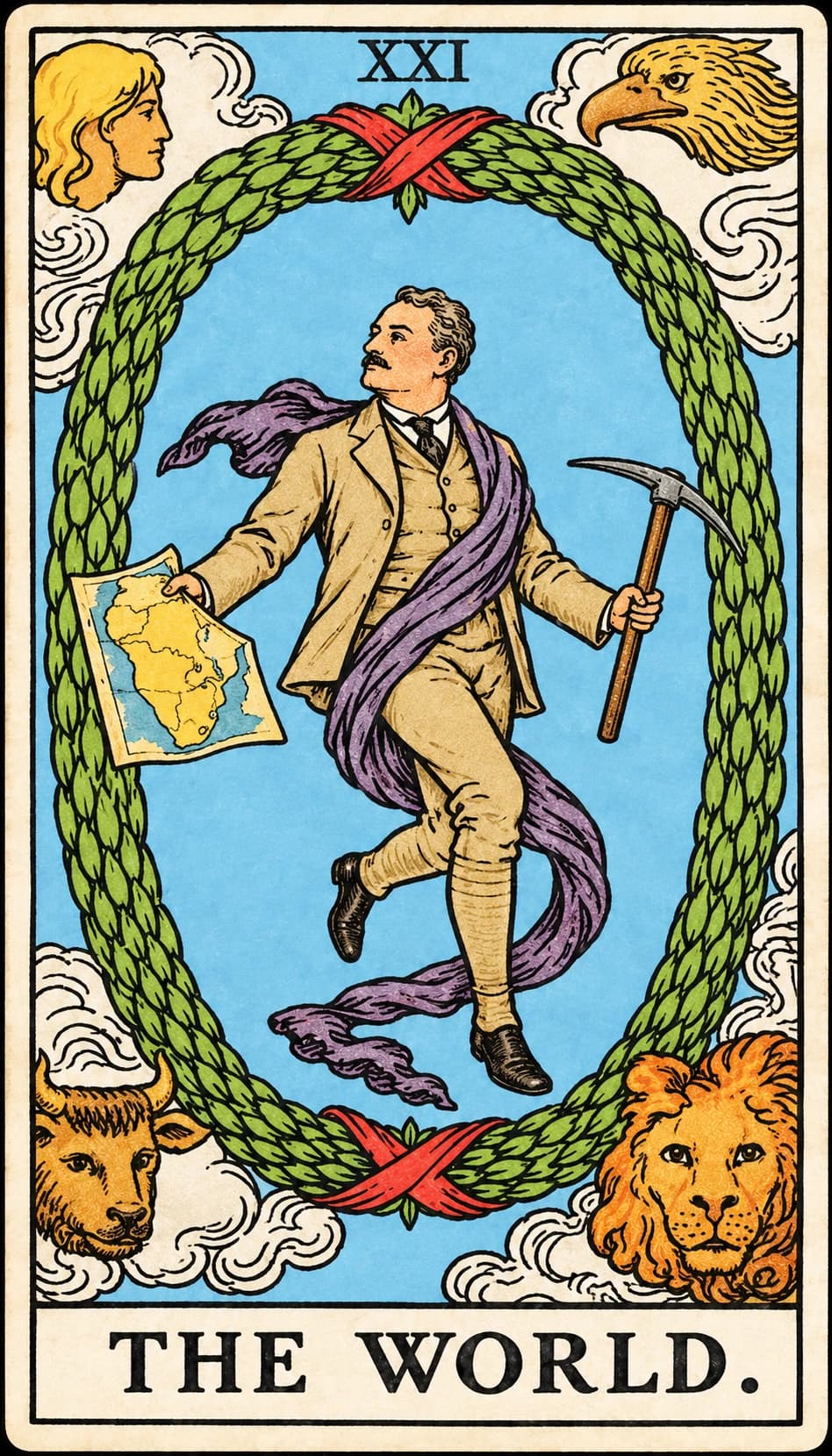 Cecil Rhodes as The World