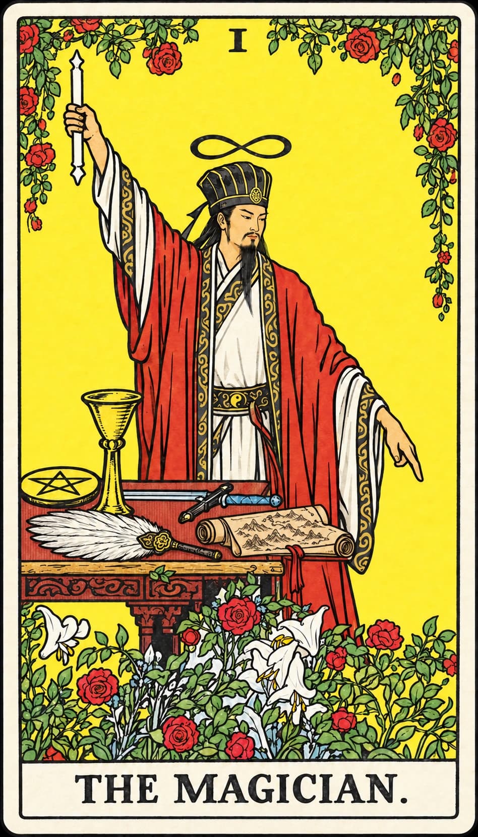 Zhuge Liang as The Magician