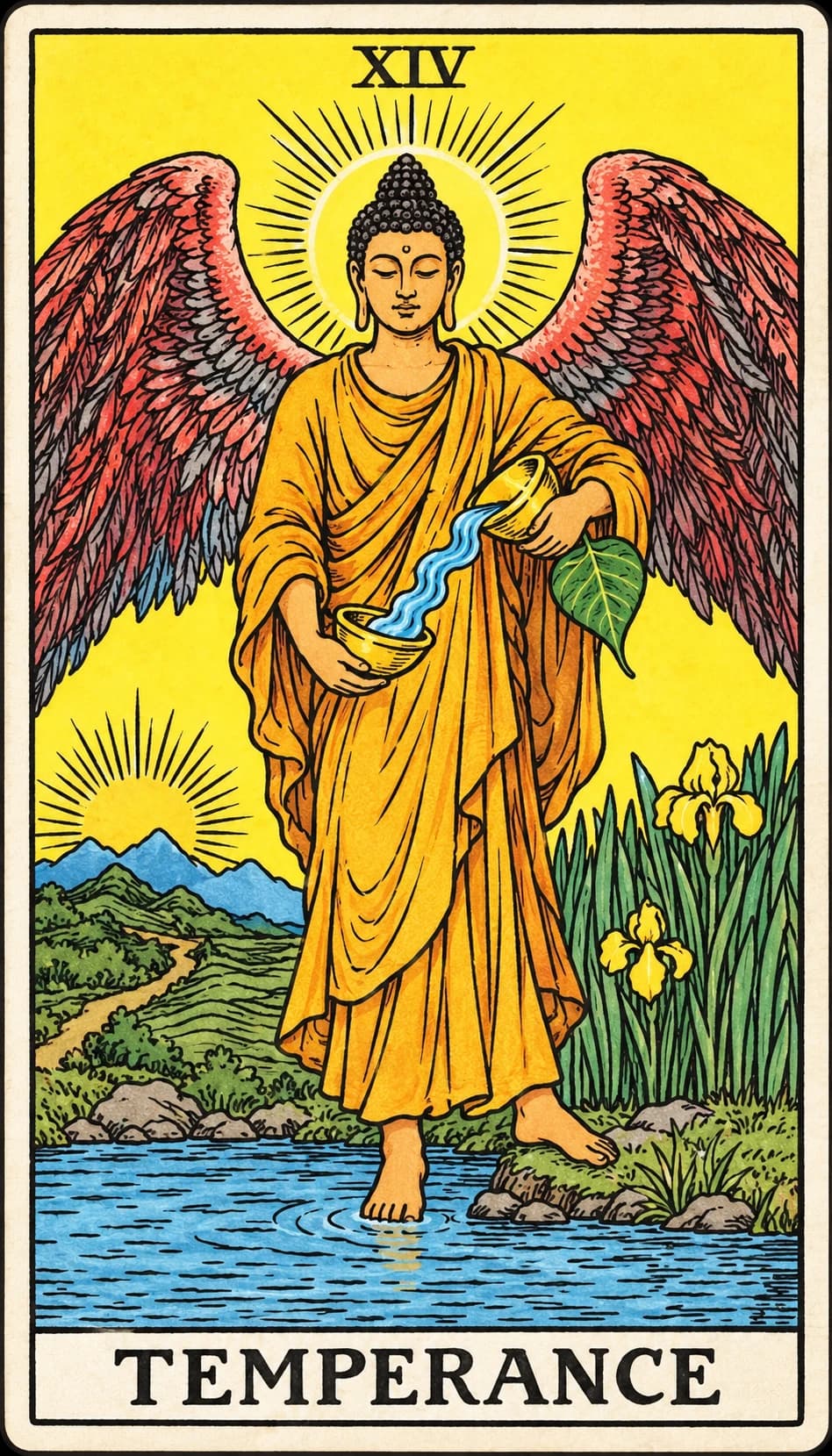 Siddhartha Gautama as Temperance