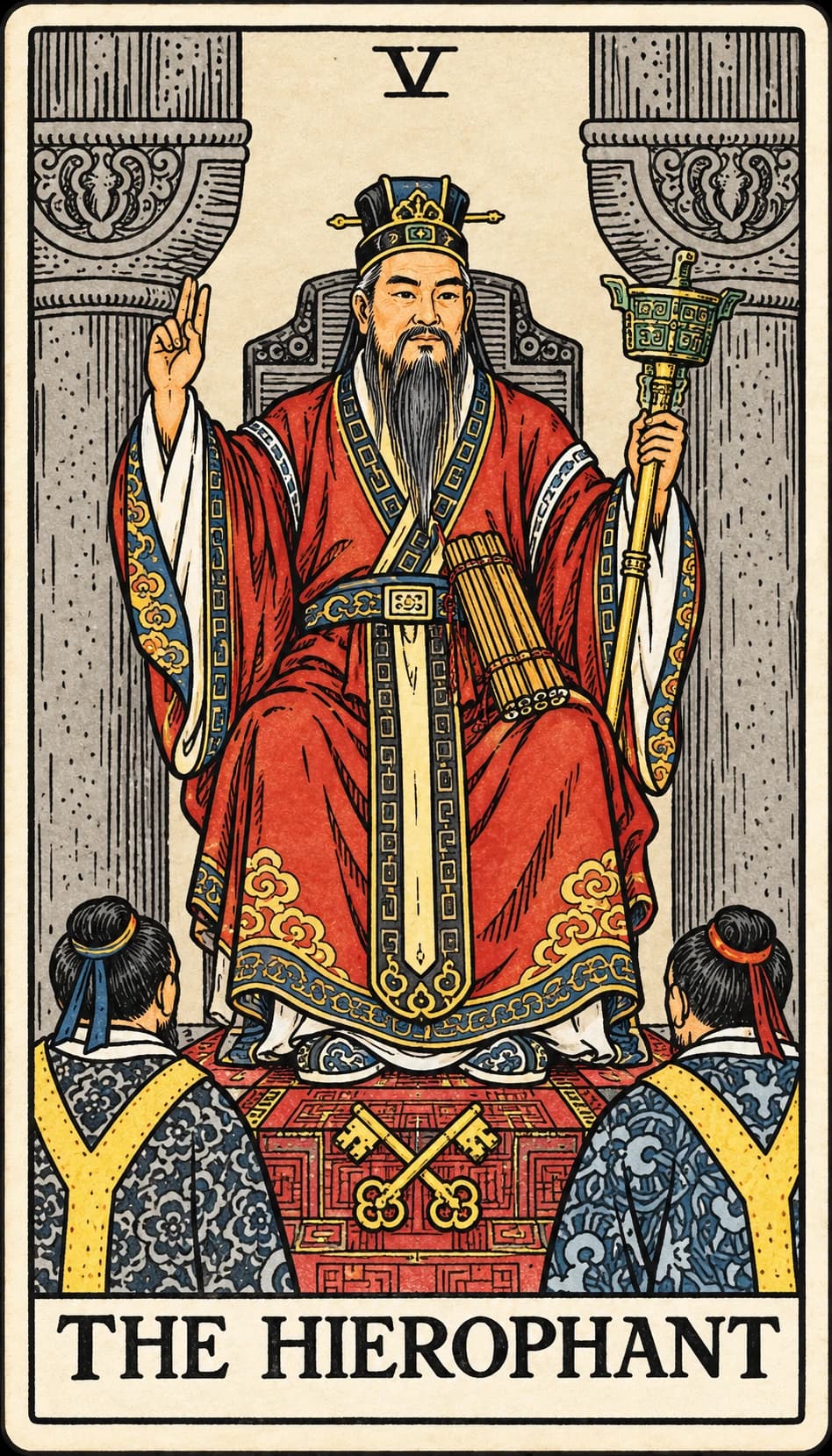 Confucius as The Hierophant