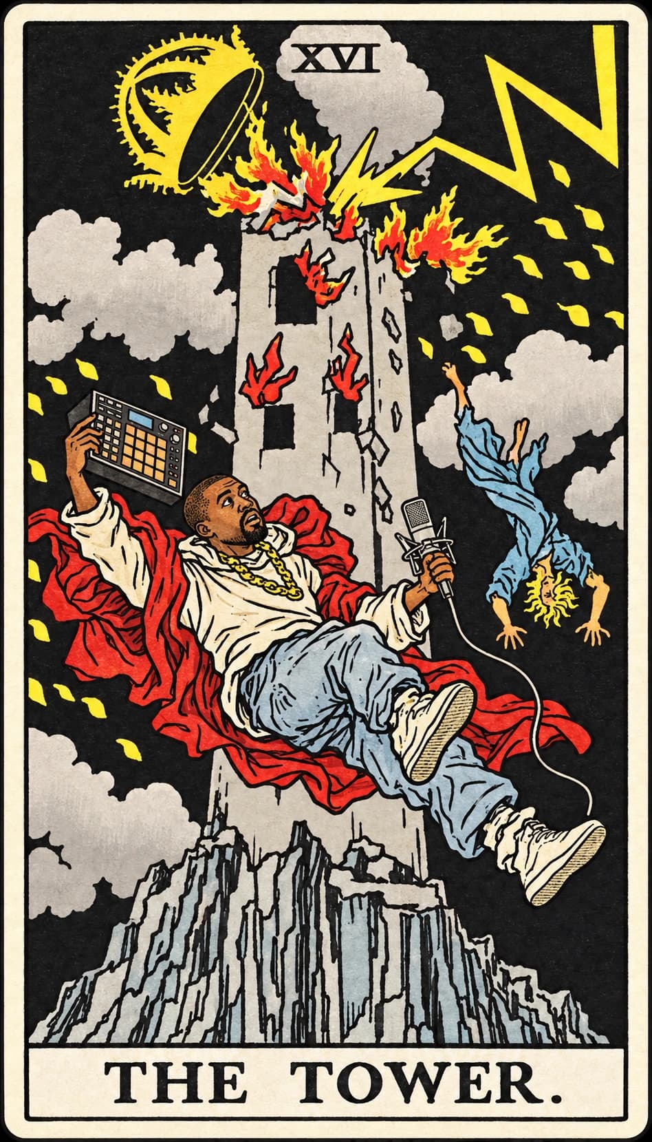 Kanye West as The Tower