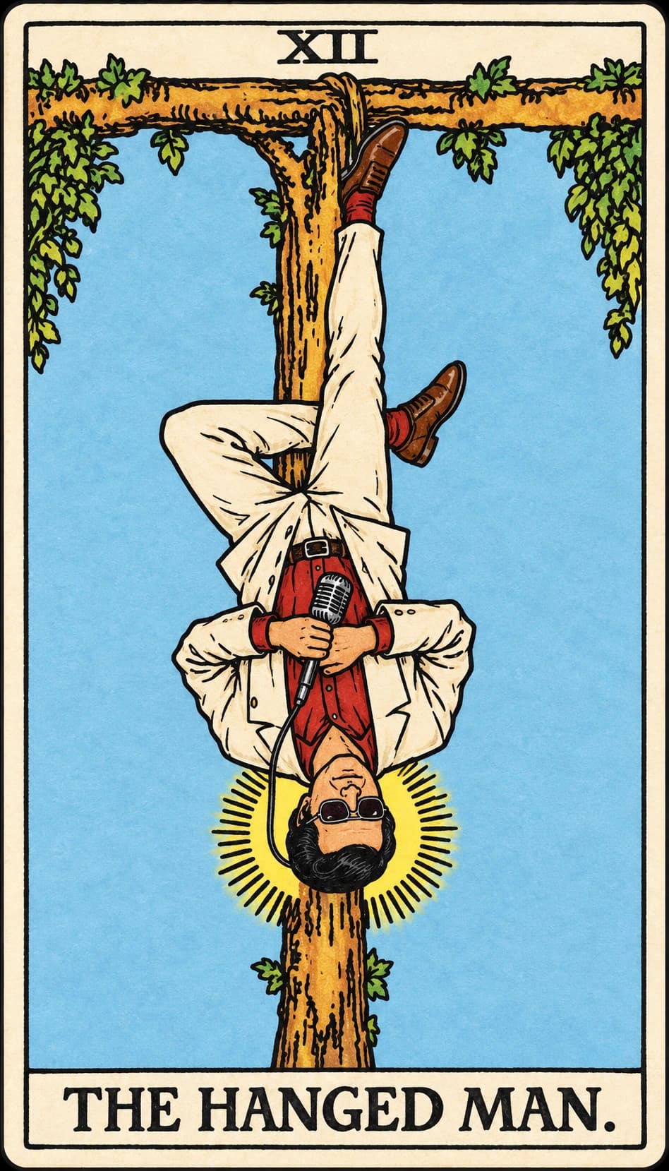 Jim Jones as The Hanged Man