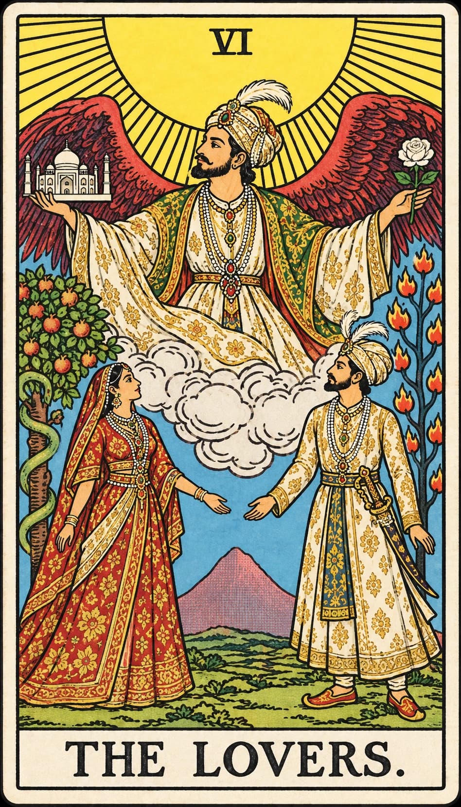 Shah Jahan as The Lovers