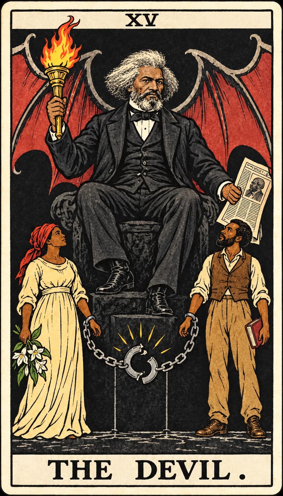 Frederick Douglass as The Devil
