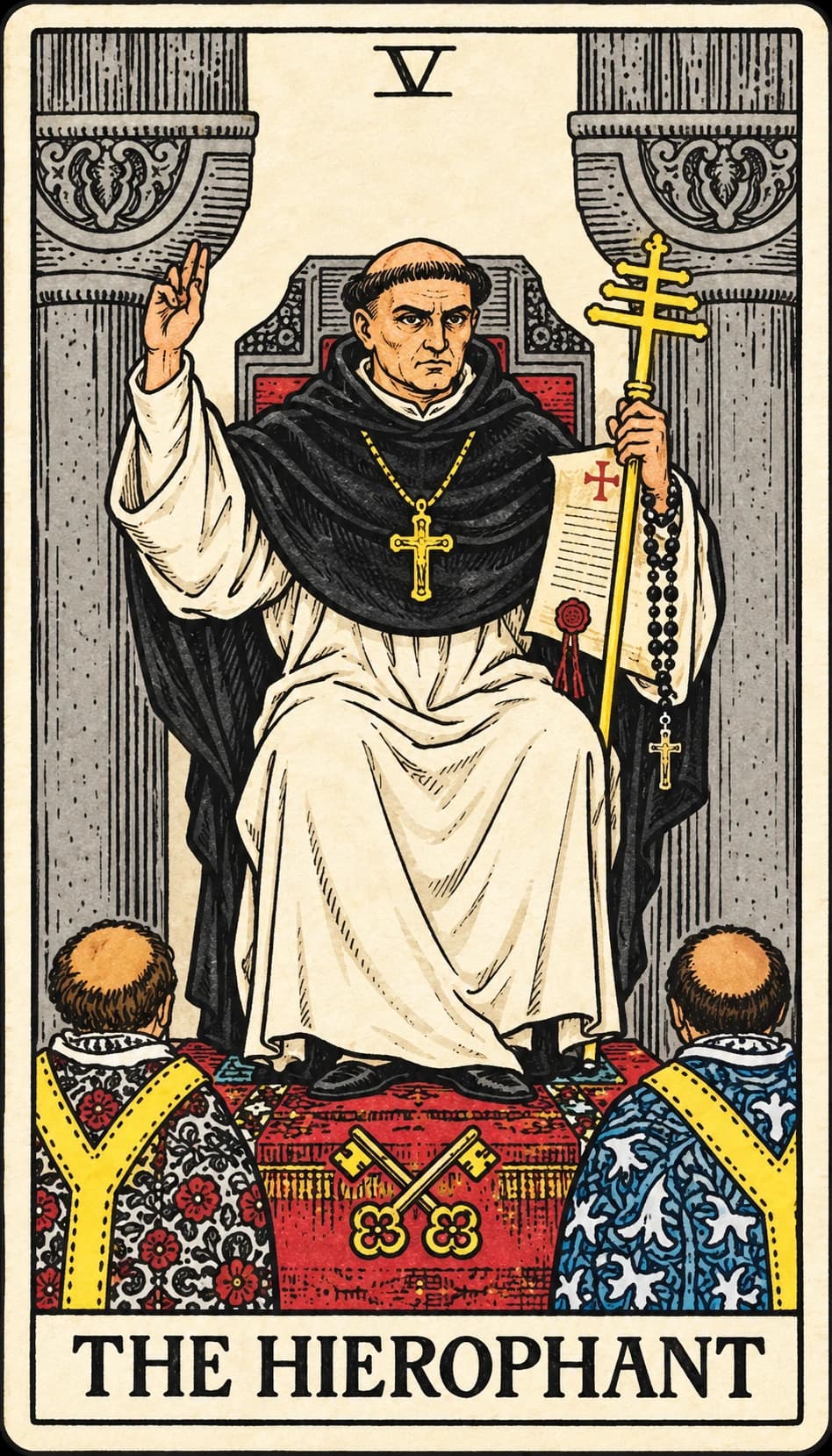 Tomás de Torquemada as The Hierophant