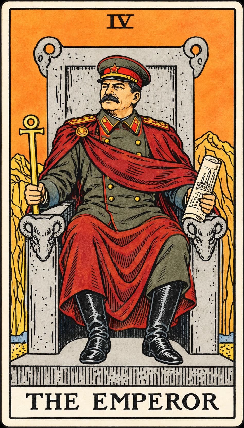 Joseph Stalin as The Emperor